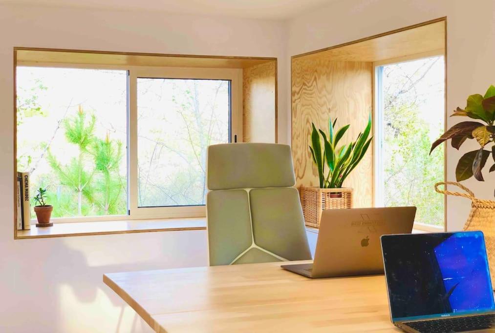 Eco Tiny Home & Office For Digital Nomads Vallmoll Bagian luar foto