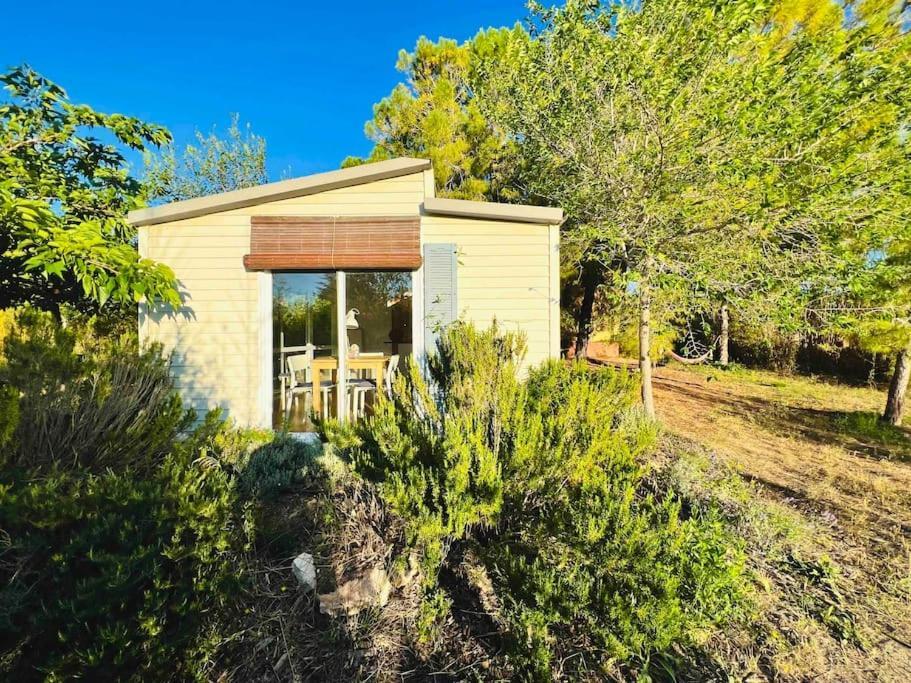 Eco Tiny Home & Office For Digital Nomads Vallmoll Bagian luar foto