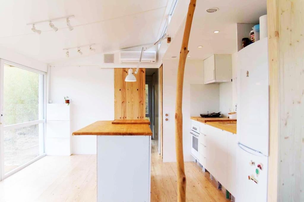 Eco Tiny Home & Office For Digital Nomads Vallmoll Bagian luar foto